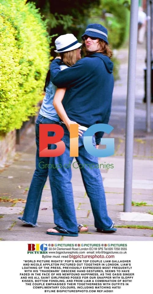 Liam Gallagher and Nicole Appleton Spotted Out in London