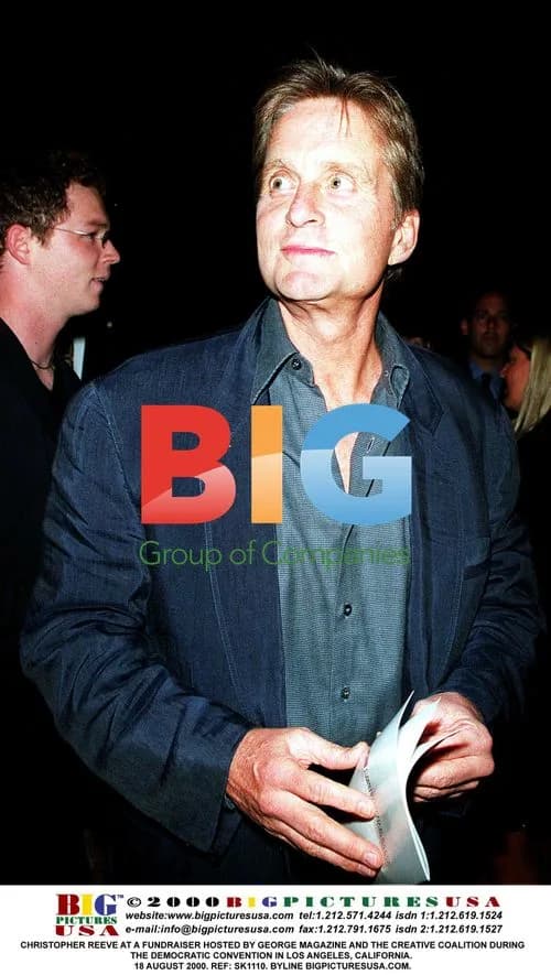 Michael Douglas at Creative Coalition Fundraiser