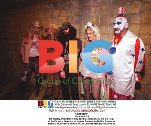 Bill Mosley, Sheri Moon, Rob Zombie at Fangoria Convention