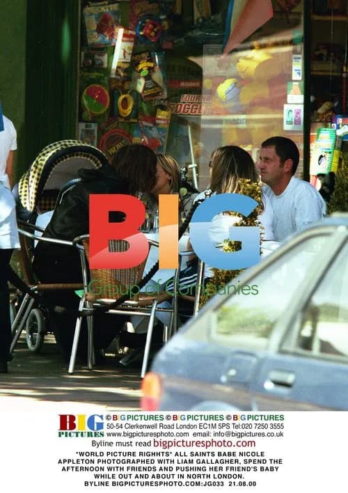 Nicole Appleton and Liam Gallagher Out in London