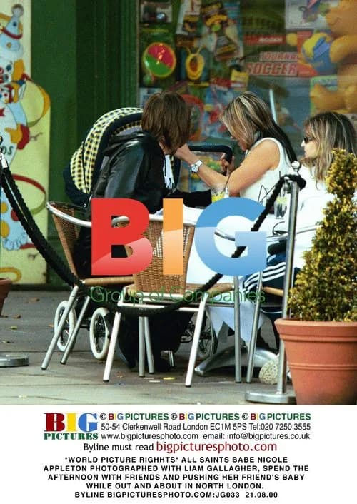 Nicole Appleton and Liam Gallagher Out in London