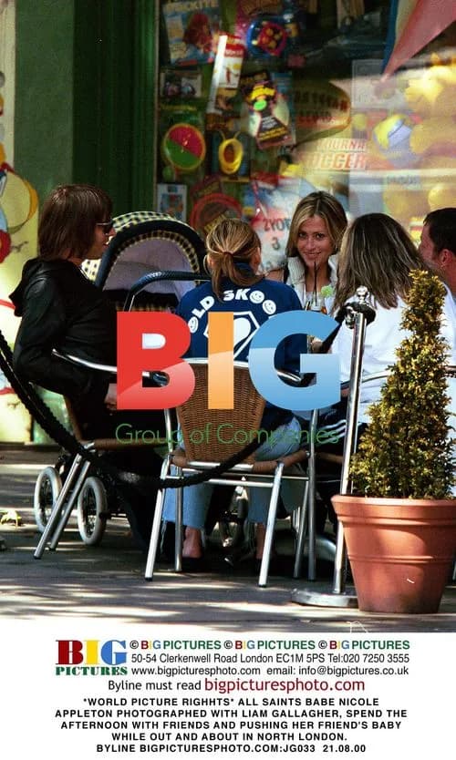 Nicole Appleton and Liam Gallagher Out in London