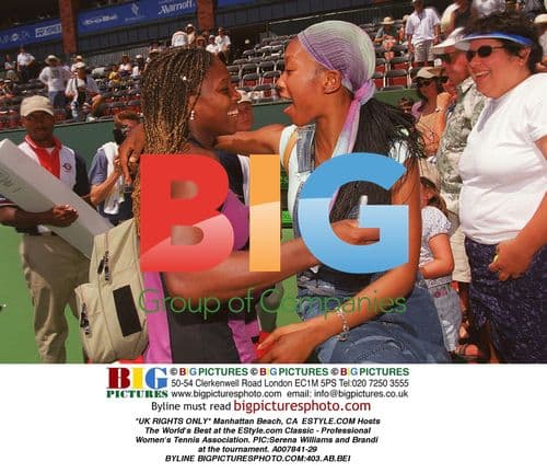 Serena Williams and Brandi at EStyle.com Classic