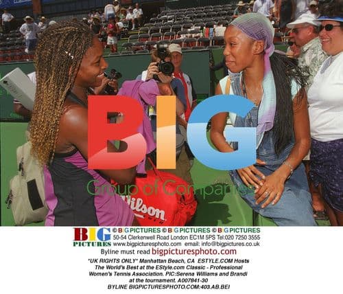 Serena Williams and Brandi at EStyle.com Classic