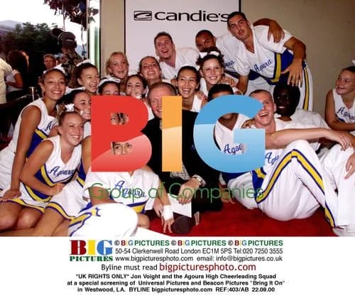 Jon Voight & Agoura Cheerleaders at 'Bring It On' Screening