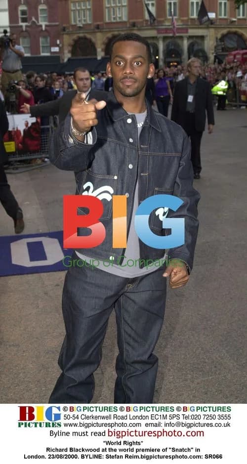 Richard Blackwood at 'Snatch' Premiere