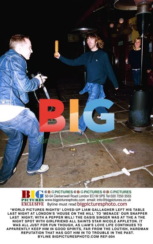 Liam Gallagher 'Menaces' Paparazzi