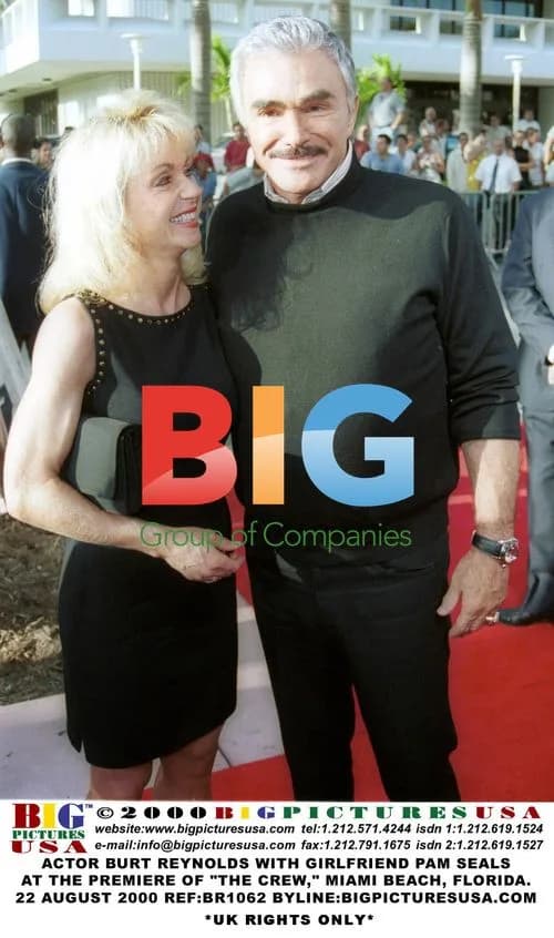 Burt Reynolds and Girlfriend at 'The Crew' Premiere