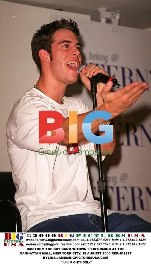 Dan from 'O-Town' performing in NYC