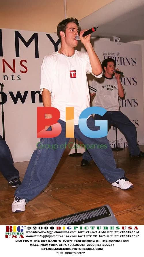 Dan from 'O-Town' performs in NYC