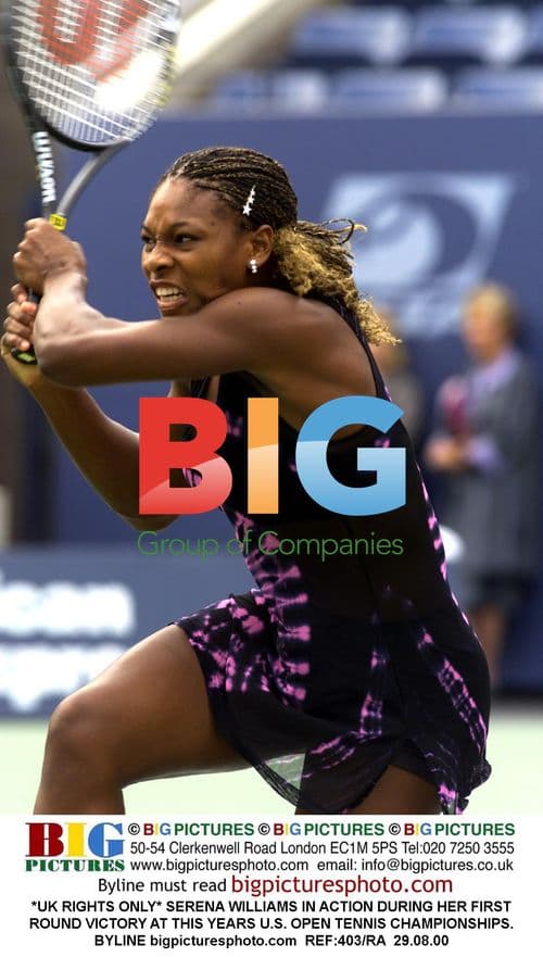 Serena Williams Wins First Round at US Open