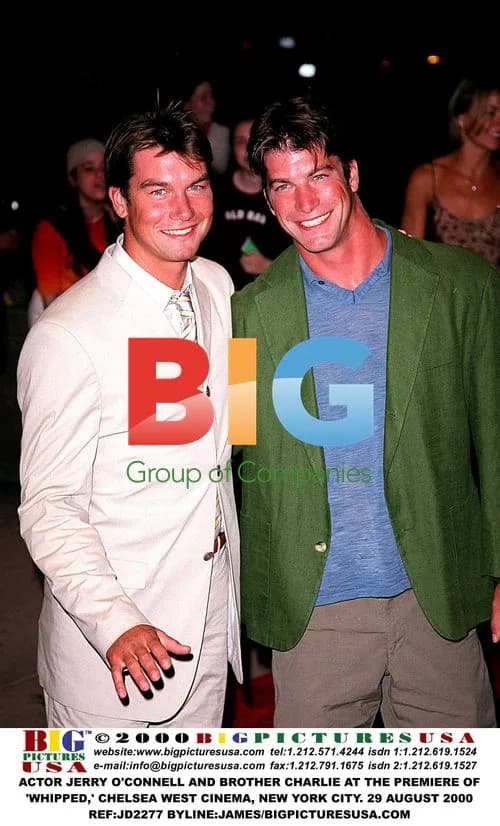 Jerry O'Connell and Charlie at 'Whipped' Premiere