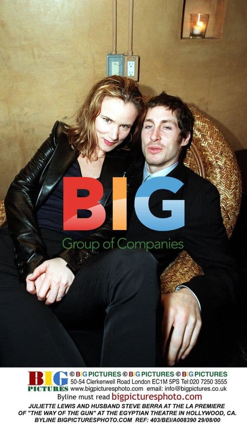 Juliette Lewis and husband Steve Berra at film premiere