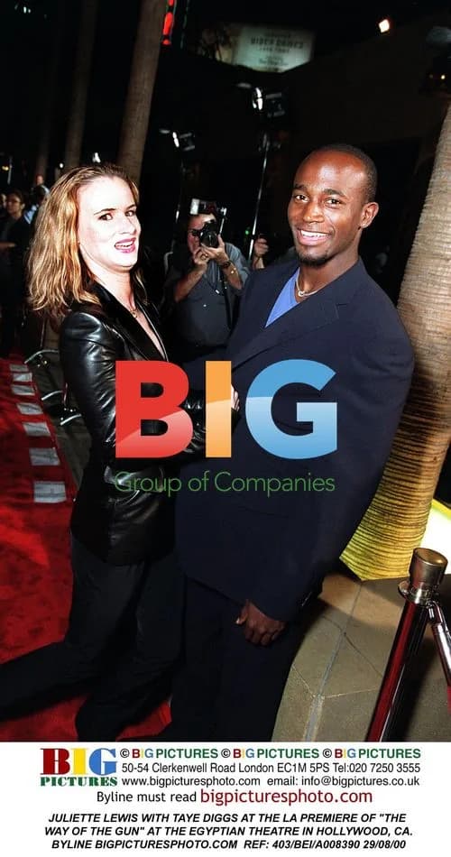 JULIETTE LEWIS and TAYE DIGGS at "THE WAY OF THE GUN" LA Premiere