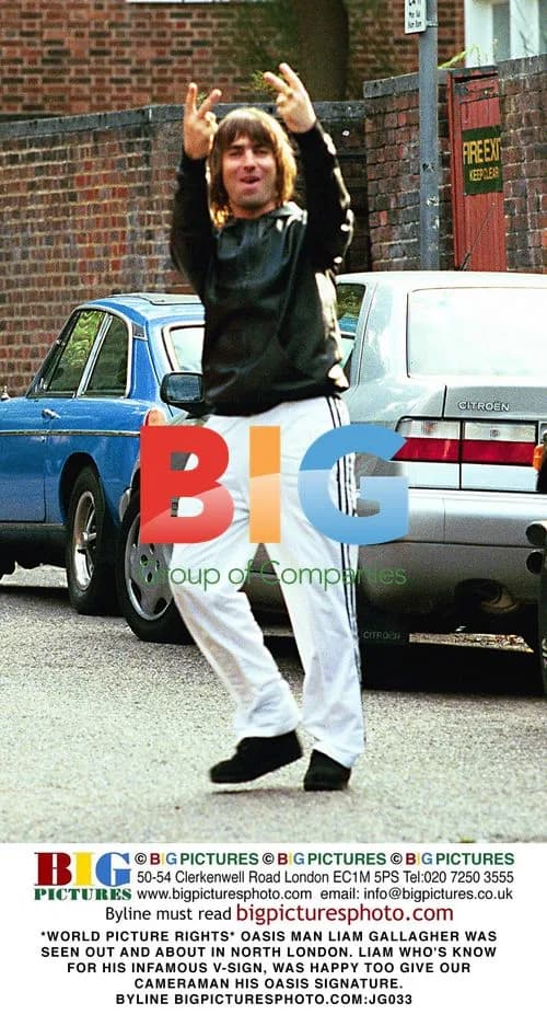 Liam Gallagher Spotted in London
