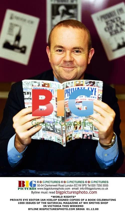 PRIVATE EYE Editor Ian Hislop Book Signing