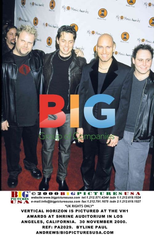 Vertical Horizon at VH1 Awards