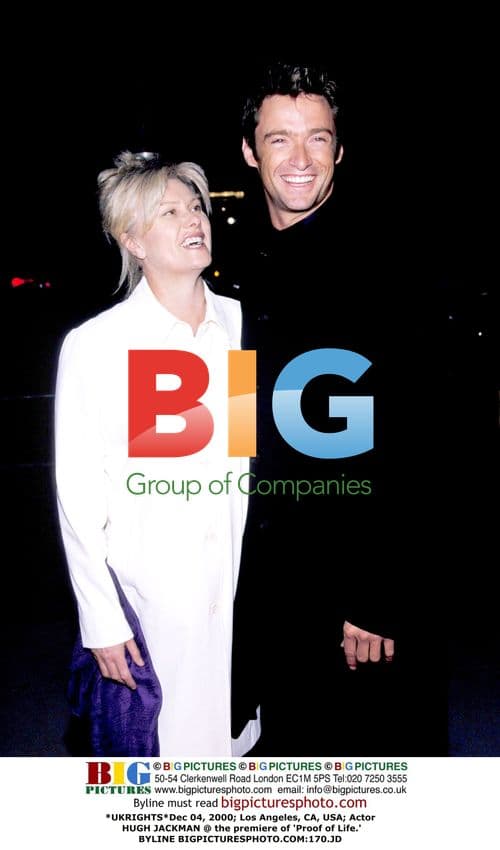 Hugh Jackman at 'Proof of Life' Premiere