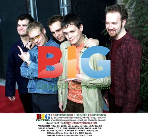 3 Doors Down at Billboard Music Awards