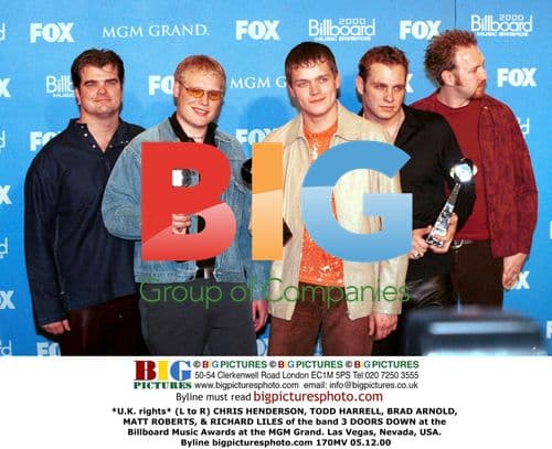 3 Doors Down at Billboard Music Awards