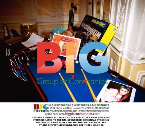 Nicole Appleton's Xmas Stocking Items Auctioned