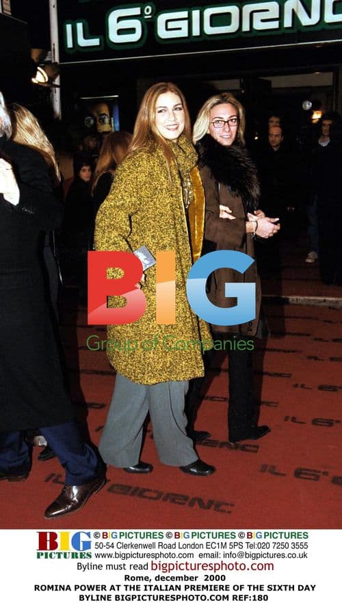 Romina Power at 'The Sixth Day' Premiere