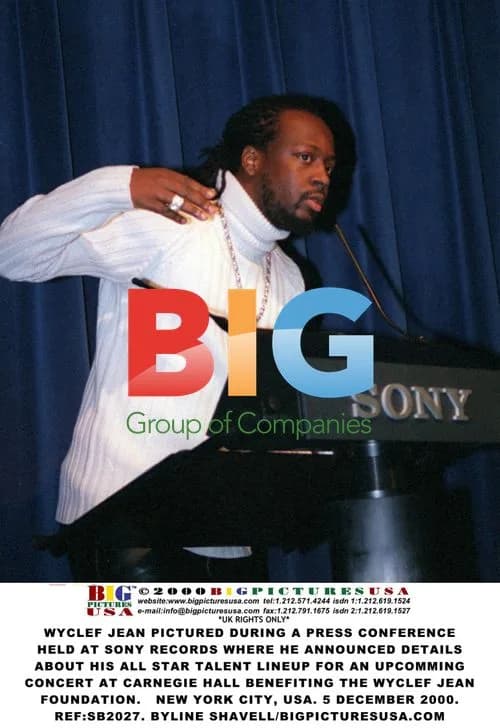 Wyclef Jean Press Conference