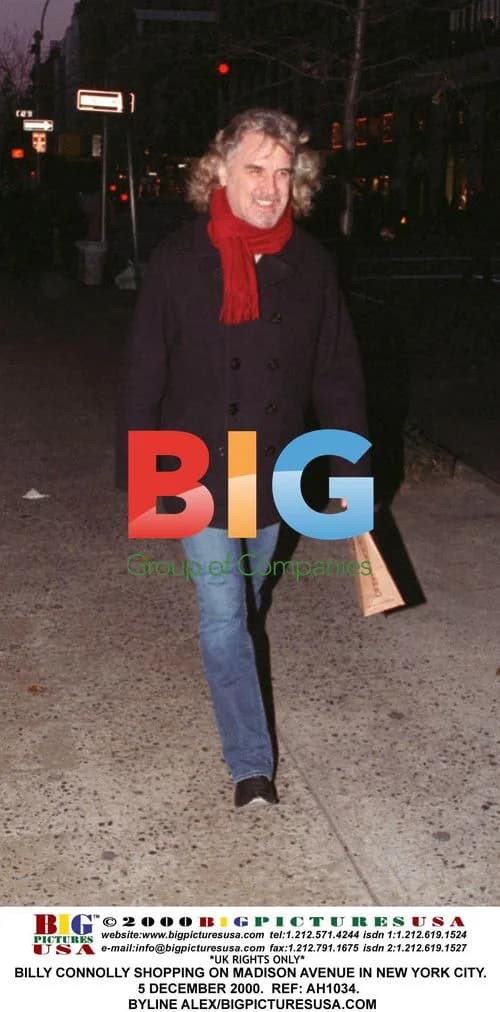 Billy Connolly Shopping on Madison Ave