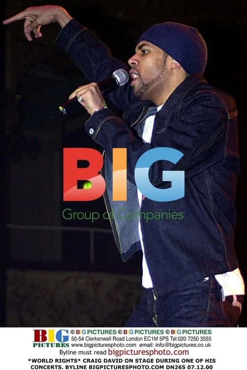 Craig David Performing on Stage