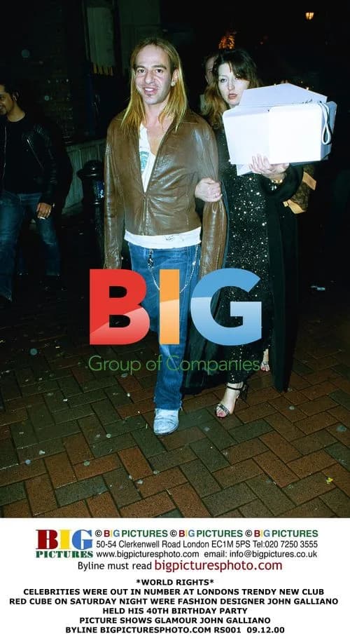 John Galliano's 40th Birthday Party