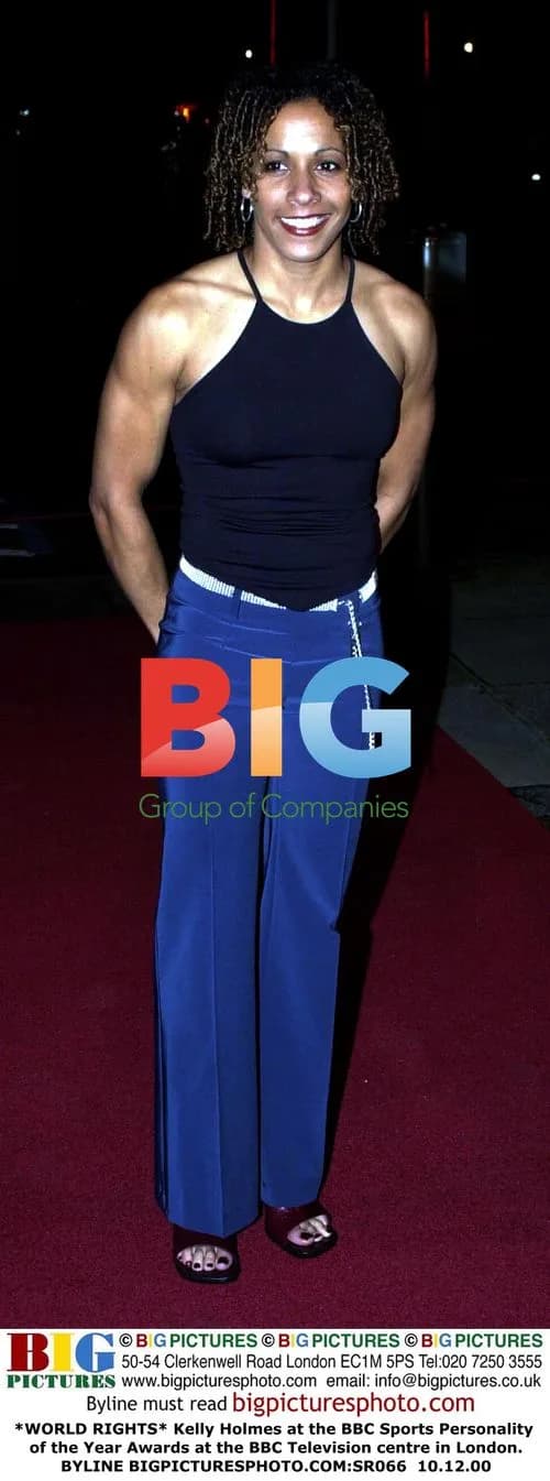 Kelly Holmes at BBC Sports Personality Awards