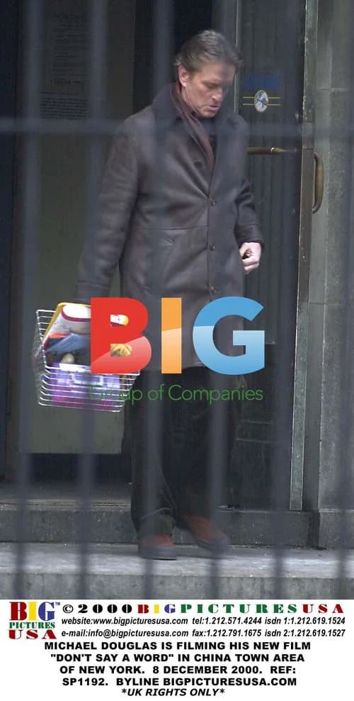 Michael Douglas Filming 'Don't Say a Word' in NY