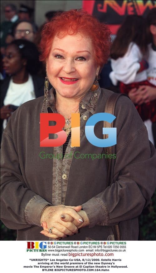 Estelle Harris at "The Emperor's New Groove" Premiere
