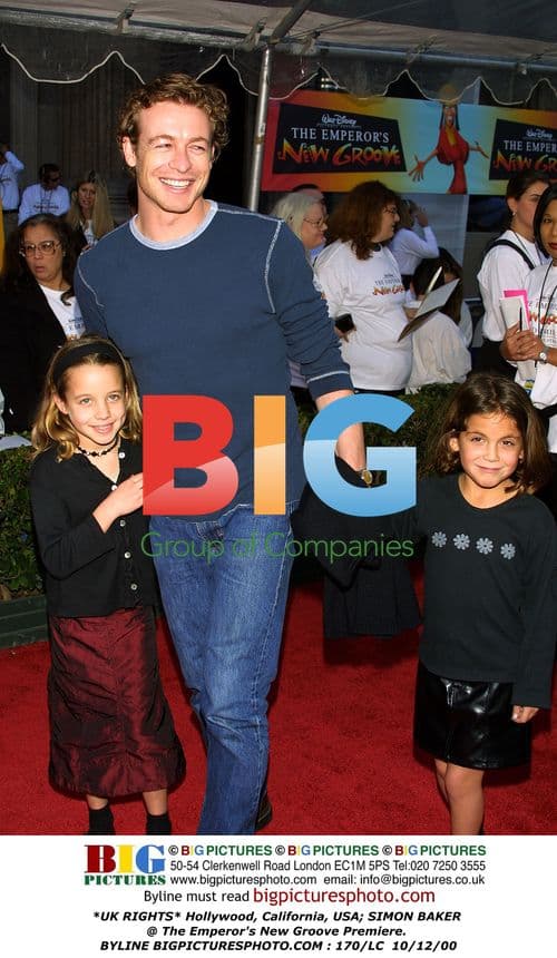 SIMON BAKER @ The Emperor's New Groove Premiere