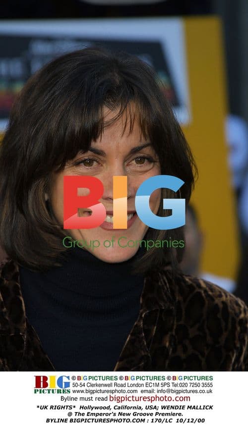 WENDIE MALLICK at 'Emperor's New Groove' Premiere