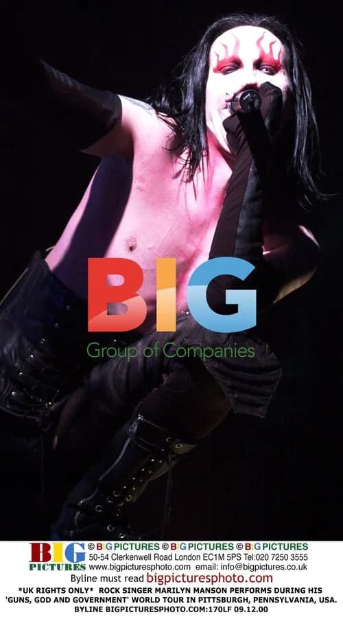 Marilyn Manson Performs on 'Guns, God and Government' Tour