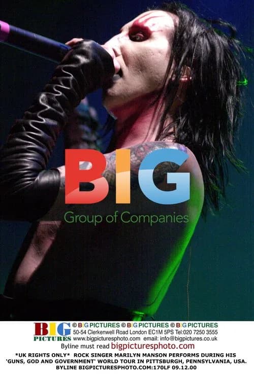 Marilyn Manson Performs During 'Guns, God and Government' Tour