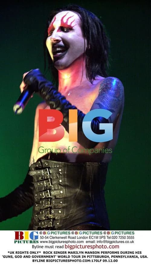 Marilyn Manson Performs on 'Guns, God and Government' Tour