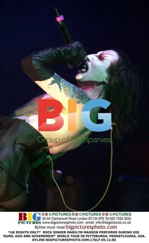 Marilyn Manson Performs on 'Guns, God and Government' Tour