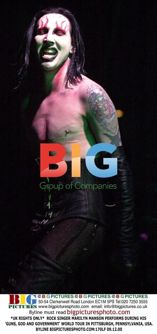 Marilyn Manson Performs on 'Guns, God and Government' World Tour