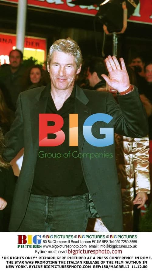 Richard Gere at Press Conference in Rome