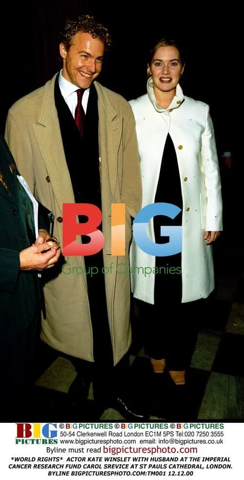 Kate Winslet with husband at charity event
