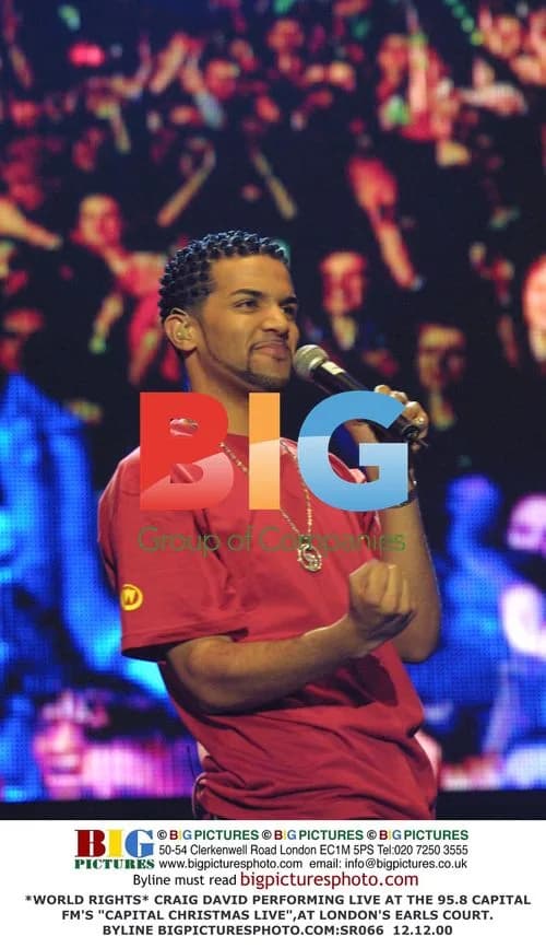 Craig David at Capital Christmas Live