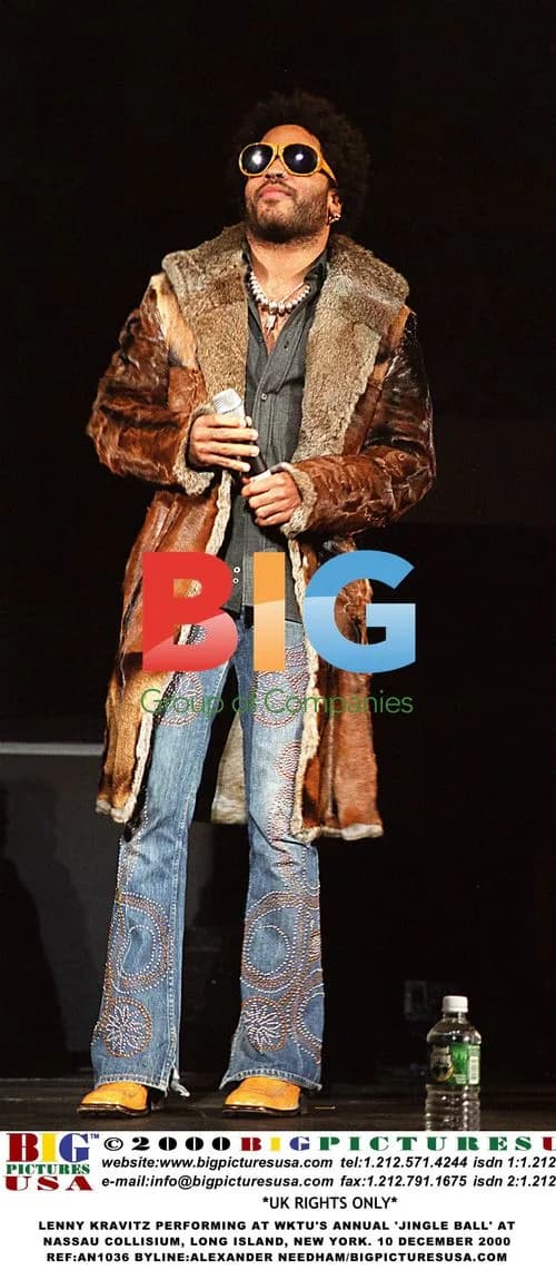 Lenny Kravitz at WKTU's Jingle Ball