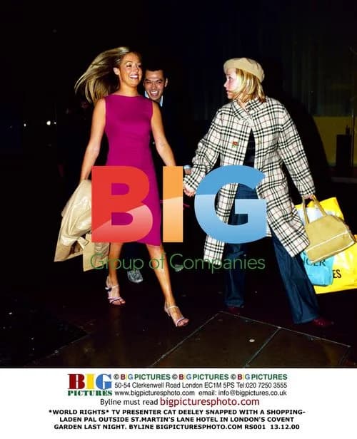 Cat Deeley spotted shopping in London