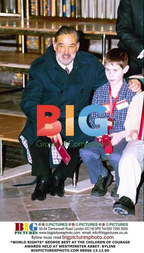 George Best at Children of Courage Awards