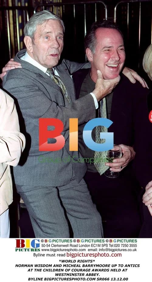 Norman Wisdom and Micheal Barrymoore at Children of Courage Awards