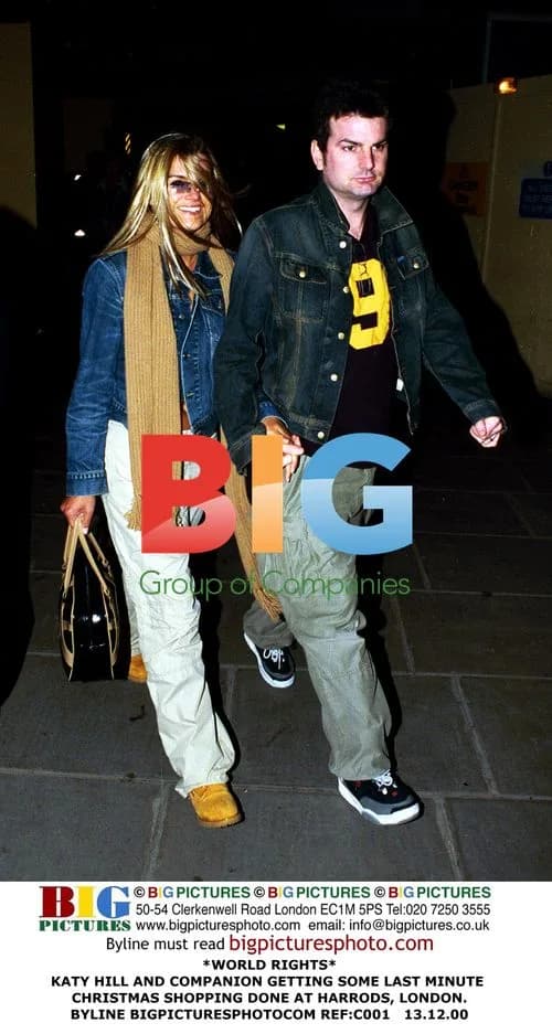 Katy Hill does Christmas shopping at Harrods