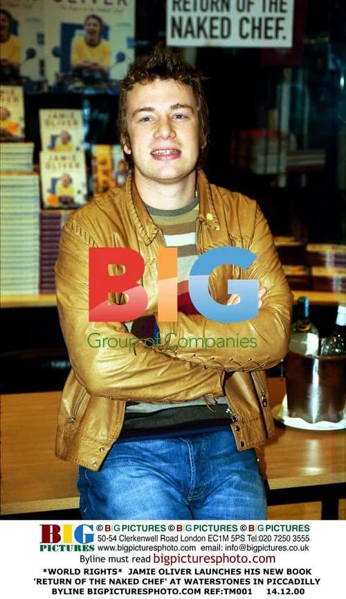 Jamie Oliver Launches New Book