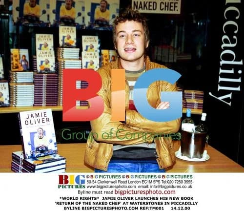 Jamie Oliver Launches 'Return of the Naked Chef'
